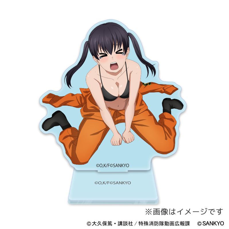 L炎炎ノ消防隊2 タマキのアクリルスタンド(A図柄)
