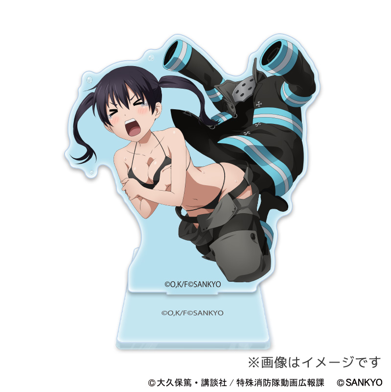 L炎炎ノ消防隊2 タマキのアクリルスタンド(B図柄)