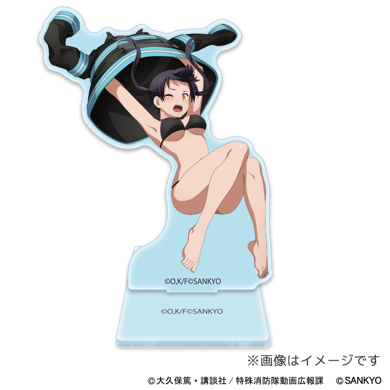 L炎炎ノ消防隊2 タマキのアクリルスタンド(C図柄)