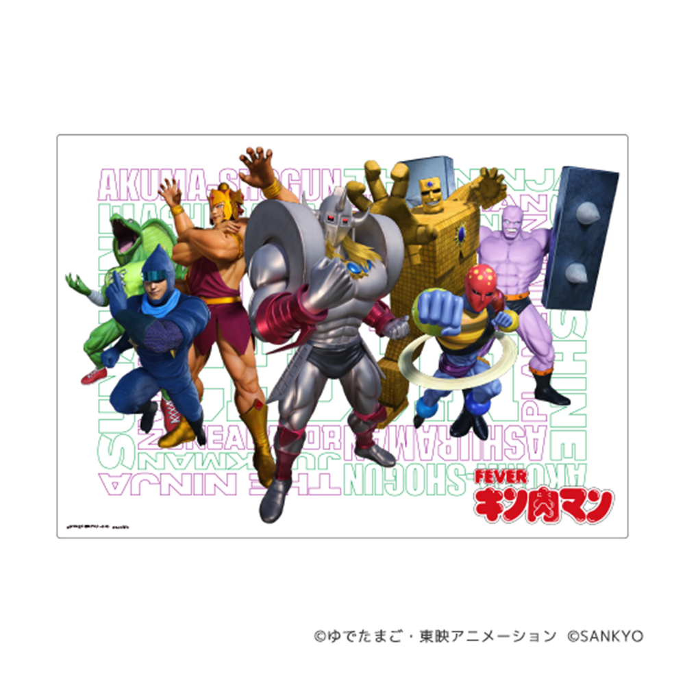 キン肉マン　A3クリアポスター (悪魔超人)