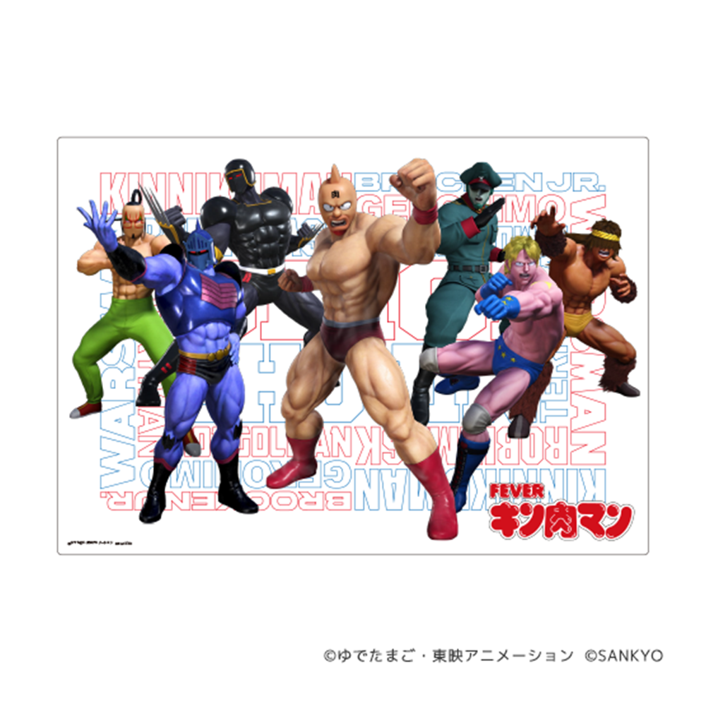 キン肉マン　A3クリアポスター (正義超人)
