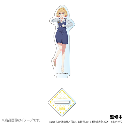 Lパチスロ 彼女、お借りします　アクリルスタンドA柄　(七海 麻美)