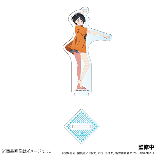Lパチスロ 彼女、お借りします　アクリルスタンドA柄　(更科 瑠夏)